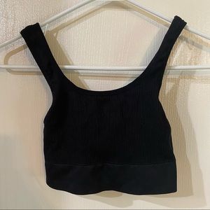 BLANQI Everyday Ribbed Seamless Bralette - Black